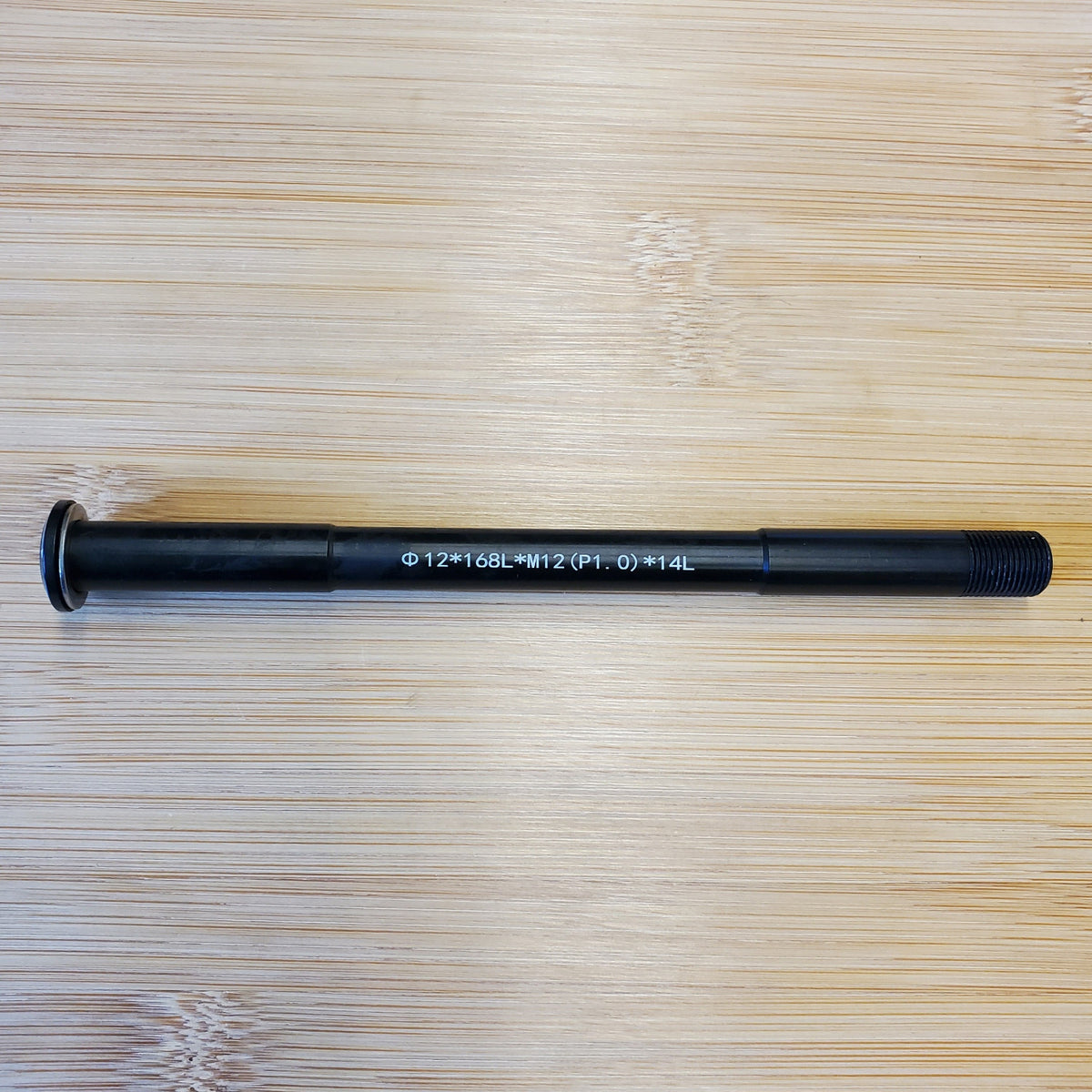 M12 x 1.0 x 168mm Thru-Axle – Metal-Guru.com