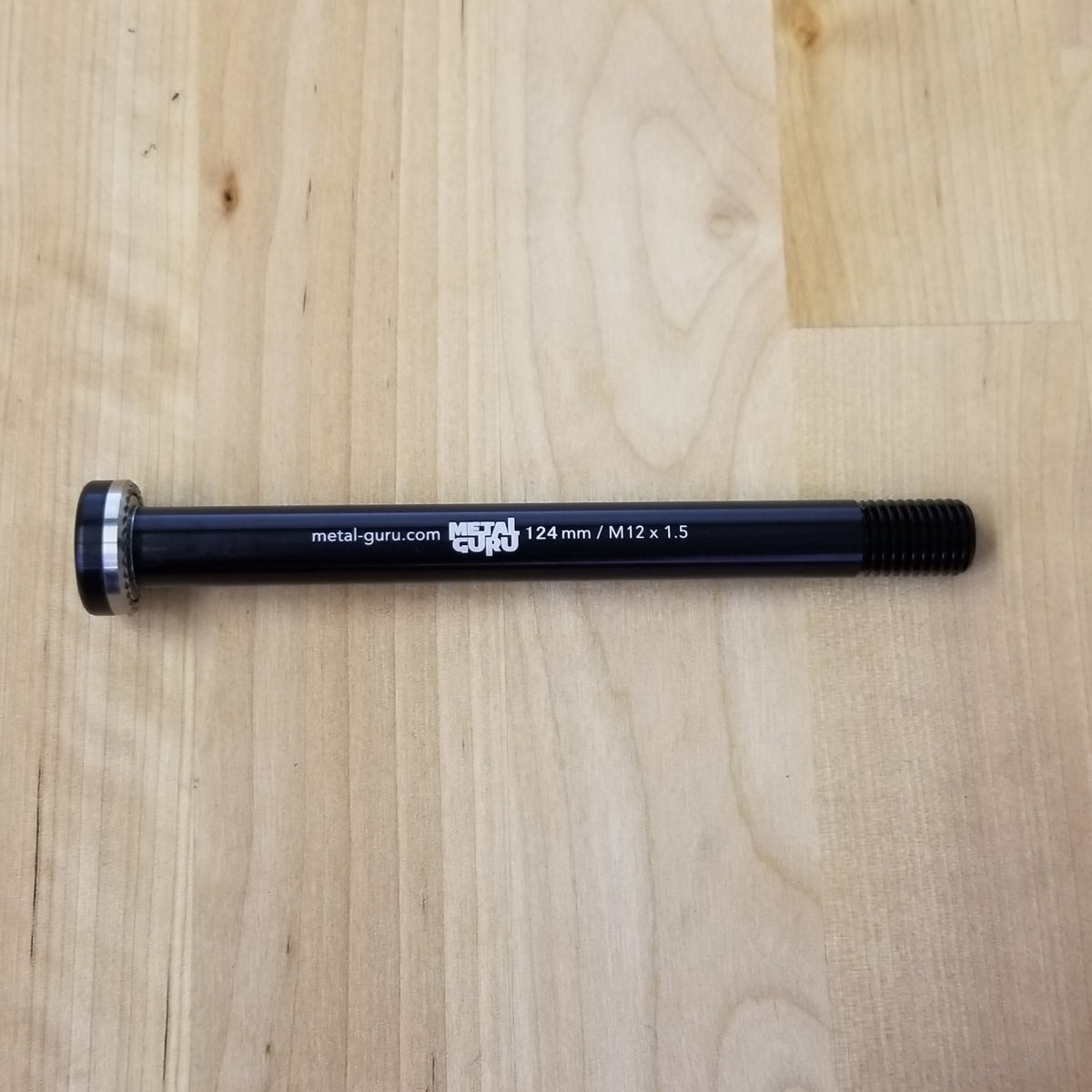 Metal Guru 12mm x 1.5 x 124mm ThruAxle