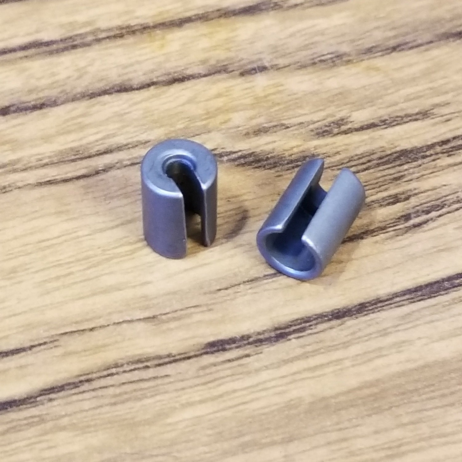 Steel Single Split Cable Stop, Flat End – Metal-Guru.com