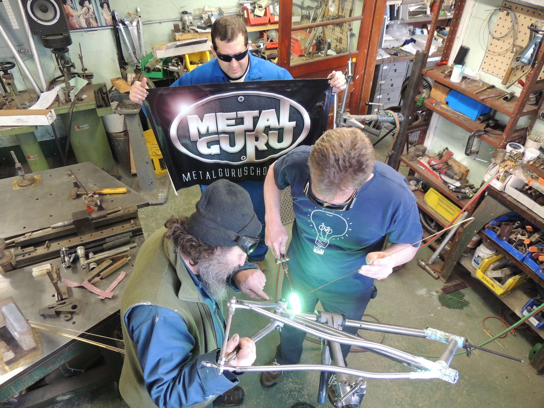 Frame Brazing Continuing Education, Fillet Brazed Steel Frame building – Metal-Guru.com
